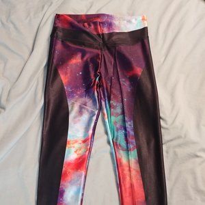 Galaxy Lotus leggings, L